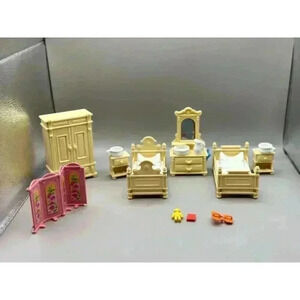 Vintage Playmobil 5321 Master yellow bedroom partial see photos